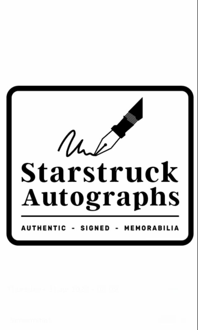 Starstruck Autographs logo