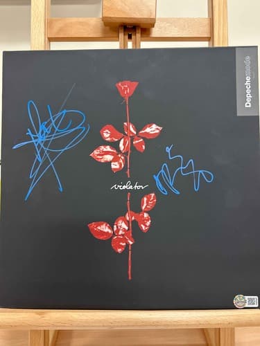 Depeche Mode Violator Signed Vinyl