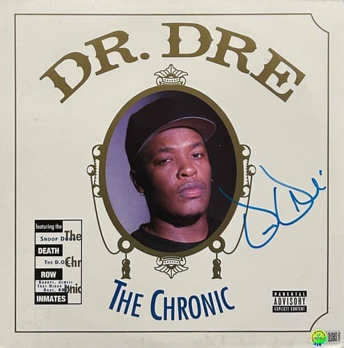 Dr Dre The Chronic Signed Vinyl
