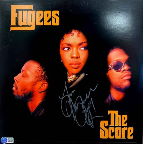 Lauryn Hill The Score Signed Vinyl