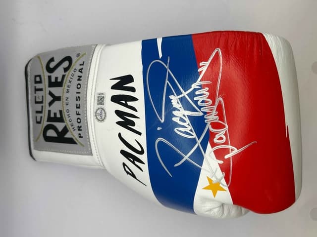 Manny Pacquiao Signed Glove