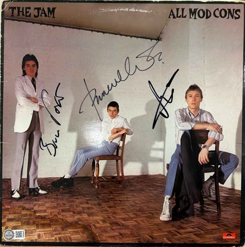 The Jam All Mod Cons Signed Vinyl