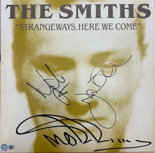 The Smiths Strangeways, Here We Come Signed Vinyl