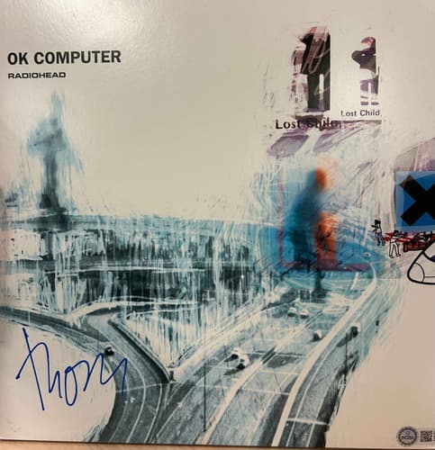 Thom Yorke OK Computer Signed Vinyl